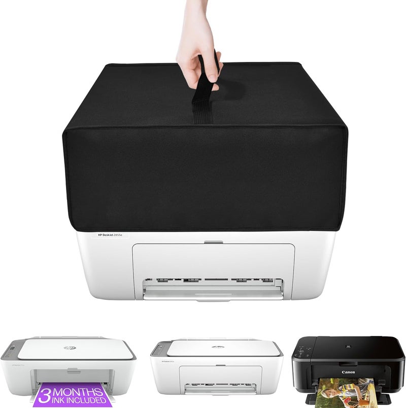 NUENSS-ROR غطاء طابعة لطابعات HP DeskJet 2755e و 2855e اللاسلكية وطابعة Canon Pixma MG3620 - مقاوم للماء، مقاوم للغبار، غطاء سميك (18.1"D × 14.2"W × 5.9"H) - Image 1